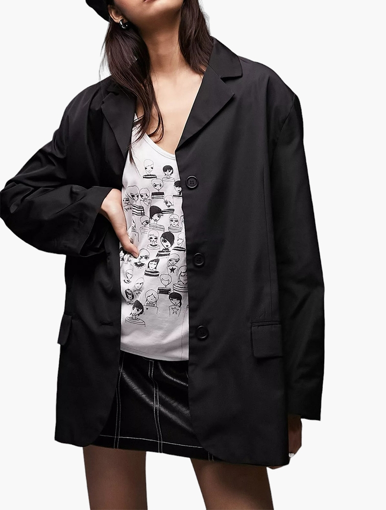 Topshop 2025 oversized blazer